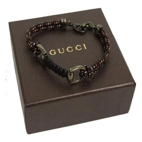 braccialetti gucci|gucci cord bracelet.